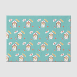 かわいいヘッジホッグの柄ティッシュペーパー 薄葉紙