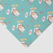 かわいいヘッジホッグの柄ティッシュペーパー 薄葉紙 (詳細)