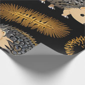 かわいいヘッジホッグカラフルラッピング紙ヘッジホッグ ラッピングペーパー (角)