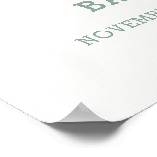 かわいいヘッジホッグファームトラクターベビーシャワーウェルカム ポスター (角)