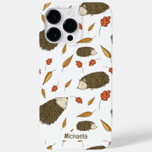 かわいいヘッジホッグ紅葉パターン Case-Mate iPhone 14 PRO MAXケース