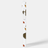 かわいいヘッジホッグ紅葉パターン Case-Mate iPhoneケース (裏面 / 左)