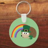 かわいいヘッジホッグLeprechaun キーホルダー (正面)