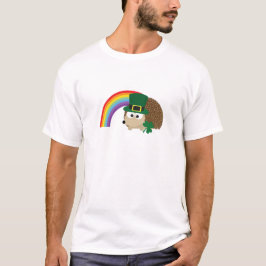 かわいいヘッジホッグLeprechaun Tシャツ