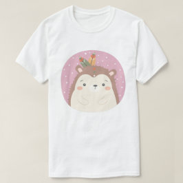 かわいいヘッジホッグTシャツ Tシャツ