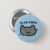 かわいいベアーボタン 缶バッジ (正面&裏面)