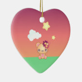 かわいいベア セラミックオーナメント (右)