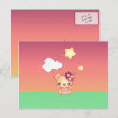 かわいいベア ポストカード (正面/裏面)