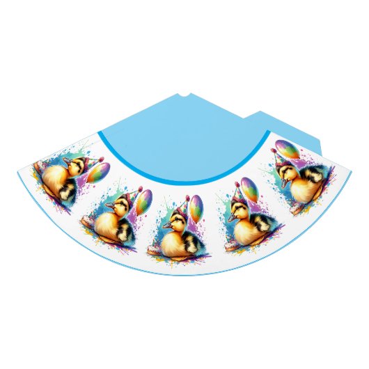 かわいいベイアヒルパーティー帽子 パーティーハット (正面)