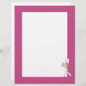 かわいいベイカーシェフアートインラインレシピページ (正面/裏面)