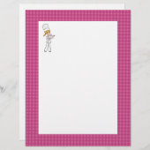 かわいいベイカーシェフアートインラインレシピページ (正面/裏面)