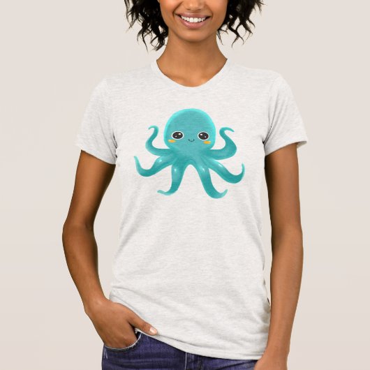 かわいいベイビーたこ Tシャツ (正面)