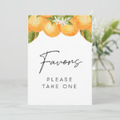 かわいいベイビーシャワーのギフトサイン 招待状 (スタンド正面)