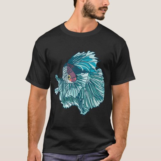 かわいいベタ Tシャツ (正面)