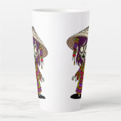 かわいいベトナムゾンビ カフェラテマグ (正面)