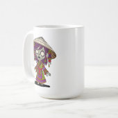 かわいいベトナムゾンビ コーヒーマグカップ (正面左)
