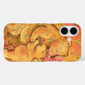 かわいいベビーとママがiPhoneケースを支える Case-Mate iPhoneケース (裏面 (横))