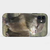 かわいいベビーのカワウソ Case-Mate iPhoneケース (裏面(横))