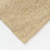 かわいいベビーのキツネDjの身に着けているヘッドホーン フリースブランケット (角)