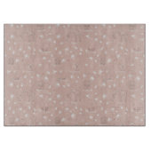 かわいいベビーのジャングル動物を表示するパターン カッティングボード (正面)