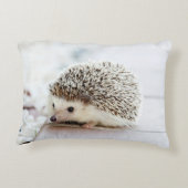 かわいいベビーのハリネズミの装飾の枕 アクセントクッション (裏面)
