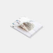 かわいいベビーのハリネズミ動物 ポストイット (アングル)