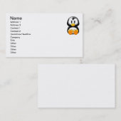 かわいいベビーのペンギン- Customizeable 名刺 (正面/裏面)