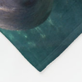 かわいいベビーのマナティーのフリースブランケット フリースブランケット (角)