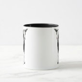 かわいいベビーのヤギのマグ マグカップ (中央)