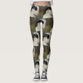 かわいいベビーのヤギ レギンス (正面)