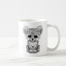 かわいいベビーのユキヒョウカブス コーヒーマグカップ