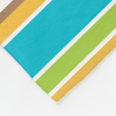 かわいいベビーのライオンの男の子は名前を加えます フリースブランケット (角)