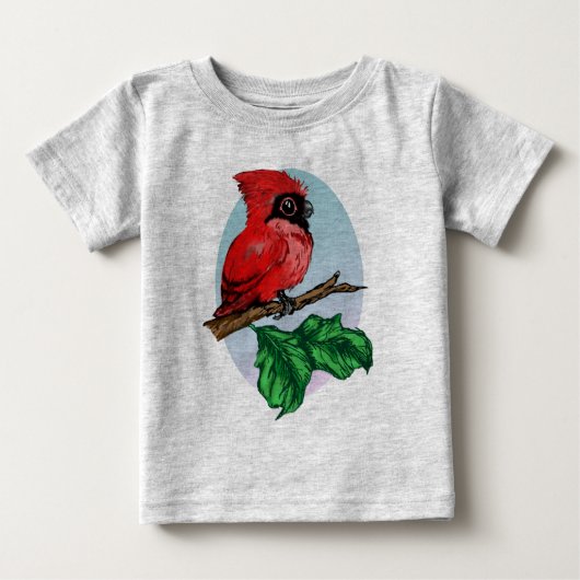 かわいいベビーの基本的なワイシャツ2 ベビーTシャツ (正面)