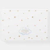 かわいいベビーの夢の赤ちゃんシャワーGuest Book ゲストブック (裏面)