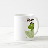 かわいいベビーの恐竜のマグ-ディーノ愛コップ コーヒーマグカップ (正面右)