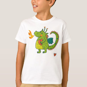 かわいいベビーの恐竜 Tシャツ