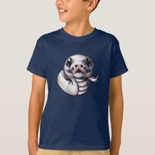 かわいいベビーの球の大蛇のワイシャツ(Leucistic) Tシャツ