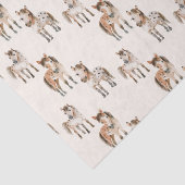 かわいいベビーの馬 薄葉紙 (詳細)