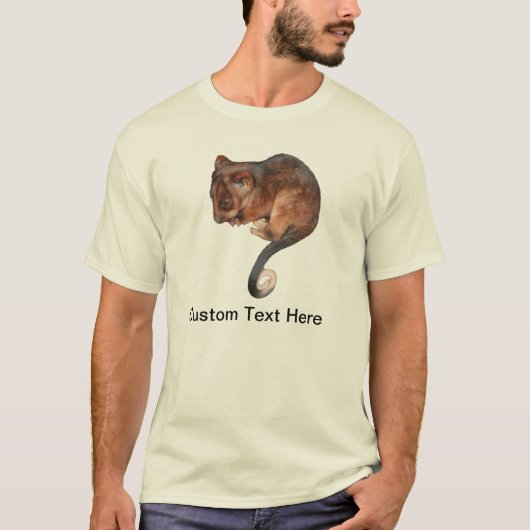 かわいいベビーのRingtailのふくろねずみ Tシャツ (正面)