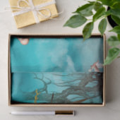 かわいいベビーはこうのとりと来ています 薄葉紙 (ギフト)