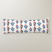 かわいいベビーアニマルゾウ牛ペンギンの子 ボディピロー (裏面)