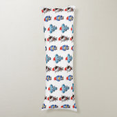 かわいいベビーアニマルゾウ牛ペンギンの子 ボディピロー (正面縦)