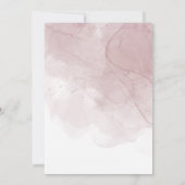 かわいいベビーアニマルテディベア男の子のツインシャワー 招待状 (裏面)