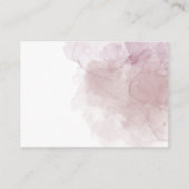 かわいいベビーアニマルニュートラルベビーおむつラッフル エンクロージャーカード (裏面)