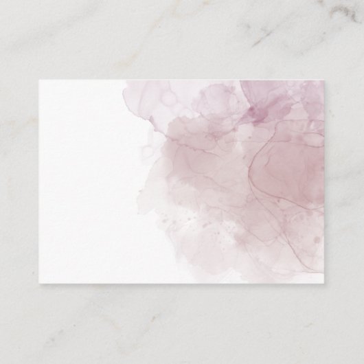 かわいいベビーアニマルニュートラルベビーおむつラッフル エンクロージャーカード (裏面)