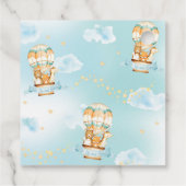 かわいいベビーアニマルホットエアバルーンありがとう フェイバータグ (裏面)