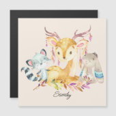 かわいいベビーアニマル名前をカスタムする 男女兼用 (正面/裏面)