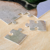 かわいいベビーアリゲーターデジタルアート ジグソーパズル (側面)