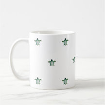 かわいいベビーウミガメのコーヒーマグ