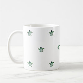 かわいいベビーウミガメのコーヒーマグ コーヒーマグカップ